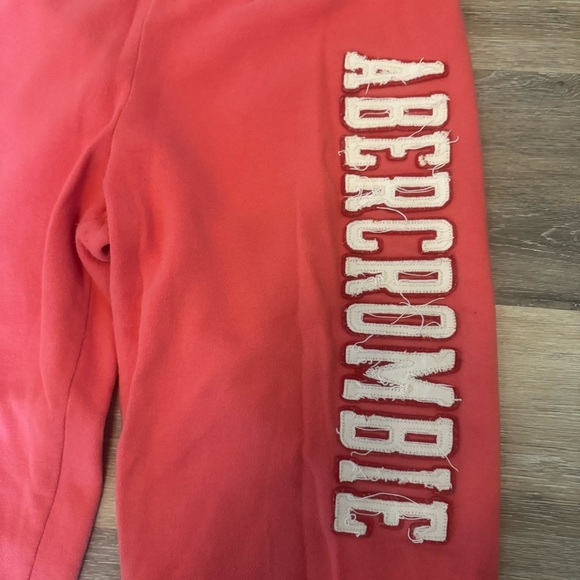Vintage Abercrombie and Fitch A&F Logo Sweatpants Joggers Size Medium Y2K - Picture 2 of 9